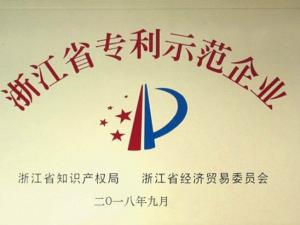 浙江省專利示范企業